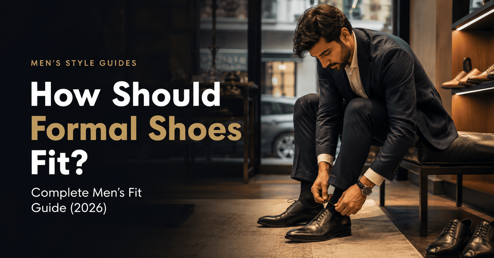 How Should Formal Shoes Fit? Complete Men's Fit Guide (2026) LexaItaliano How Should Formal Shoes Fit? Complete Men's Fit Guide (2026) LexaItaliano