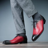elegant menβs oxford shoes leather