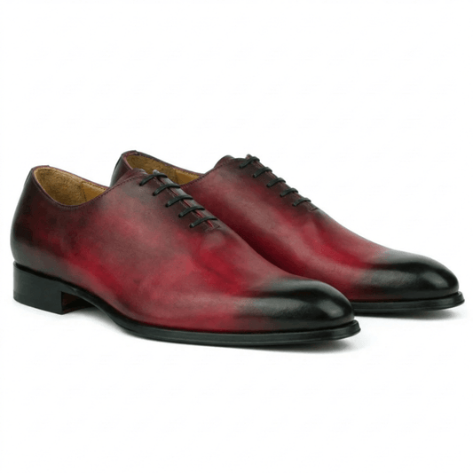 Benson Wholecut Oxford Patina Oxblood