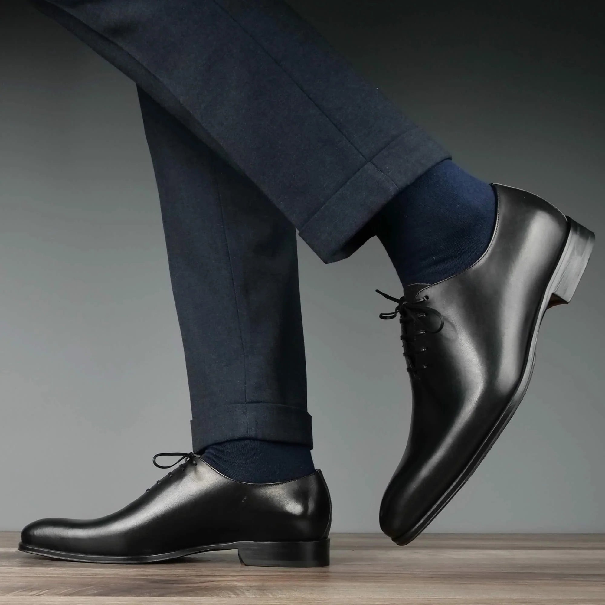 Luxury Black Oxford Shoes
