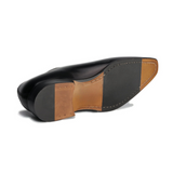 Back view of Benson Wholecut Oxford black formal shoes