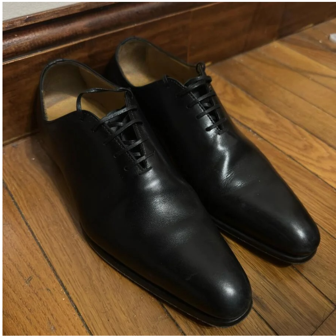 Business Formal Black Oxford Shoes