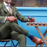 Luxury tan wholecut Oxford shoes for men β timeless formal footwear style