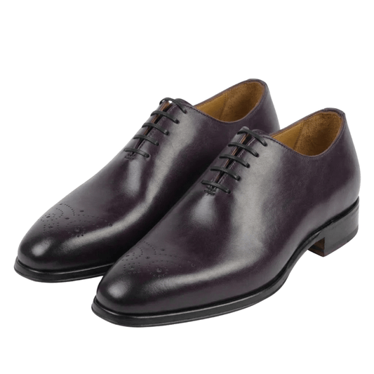 Eggplant Patina Wholecut Oxford