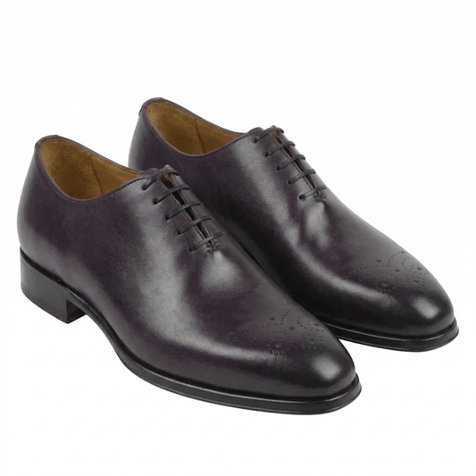 Eggplant Patina Wholecut Oxford