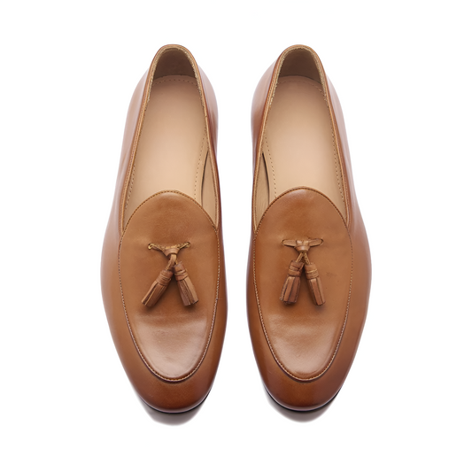 Rene tassel loafers for men – front view