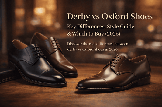 Derby vs Oxford Shoes: Key Differences, Style Guide & Which to Buy (2026)
