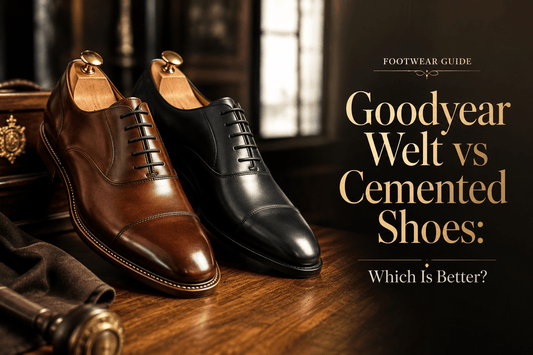 Goodyear Welt vs Cemented Shoes: Which Is Better