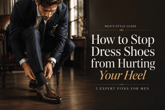How to Stop Dress Shoes from Hurting Your Heel: 5 Expert Fixes for Men