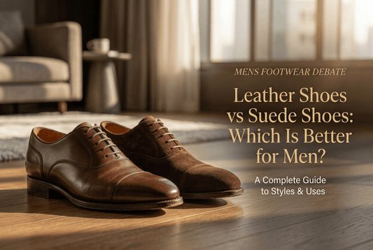 Leather Shoes vs Suede Shoes: Which Is Better for Men? Complete Guide