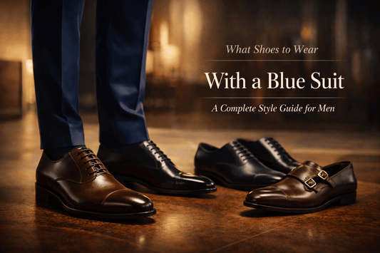 What Shoes to Wear With a Blue Suit: Best Formal & Wedding Shoes