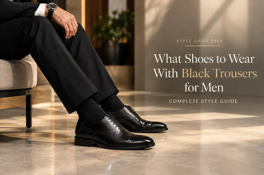 What Shoes to Wear With Black Trousers for Men: Complete Style Guide 2026
