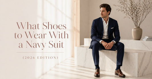 What Shoes to Wear With a Navy Suit (2026 Edition)