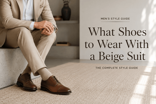 What Shoes to Wear With a Beige Suit: The Complete Style Guide