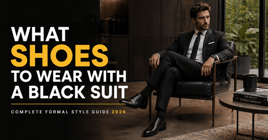 What Shoes to Wear With a Black Suit (Complete Formal Style Guide 2026)