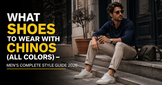 What Shoes to Wear With Chinos (All Colors) — Men’s Complete Style Guide 2026