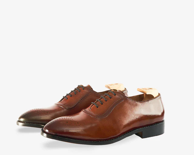 Belfast Tan Oxfords