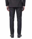 Blue Brogue Oxford Leather Shoes