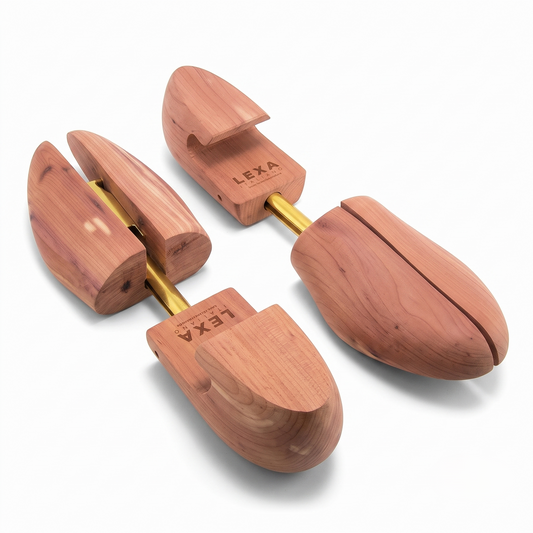 Premium Cedar Wood Shoe Trees for Men