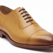 Adele-Adelaide Mustard Oxford Shoes for Men