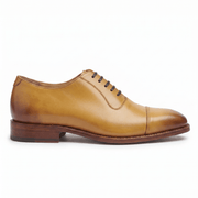 Adele-Adelaide Mustard Oxford Shoes for Men