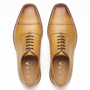 Adele-Adelaide Mustard Oxford Shoes for Men
