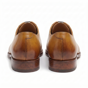 Adele-Adelaide Mustard Oxford Shoes for Men
