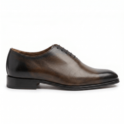 Benson Patina Brown Wholecut Oxford Shoes for Men