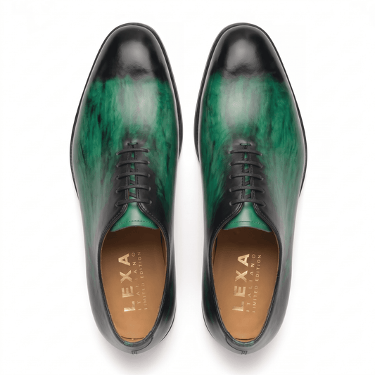 Benson Patina Green Wholecut Oxford for Men