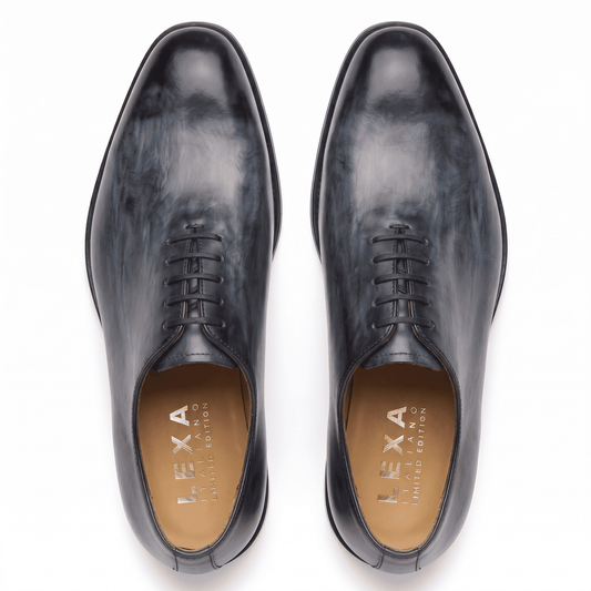 Benson Patina Grey Wholecut Oxford for Men