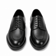 Black Funchal Derby Shoes for Men