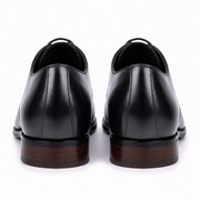 Black High-Shine Derby Shoes for Men