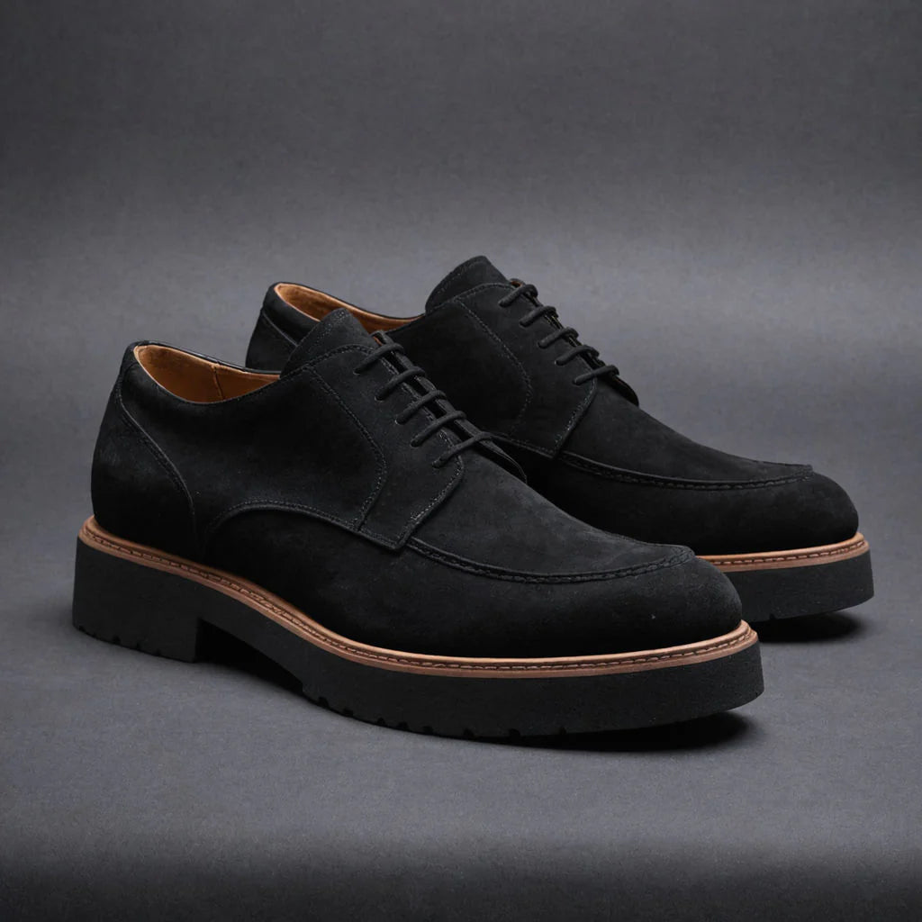 Leather Orion Chunky Derby Shoes