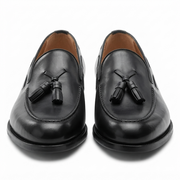 Black Tassel Loafers for Men – Premium Leather
