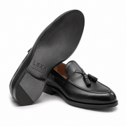 Black Tassel Loafers for Men – Premium Leather