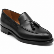 Black Tassel Loafers for Men – Premium Leather