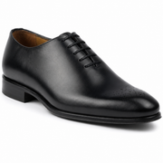 Black Wholecut Oxford – Minimal Premium Leather