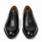 Black Wholecut Oxford – Minimal Premium Leather