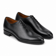 Black Wholecut Oxford – Minimal Premium Leather