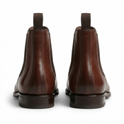 Brown Leather Chelsea Boots for Men