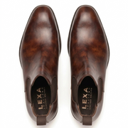 Brown Museum Chelsea Boots for Men