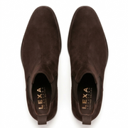 Brown Suede Chelsea Boots for Men