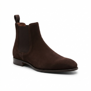 Brown Suede Chelsea Boots for Men