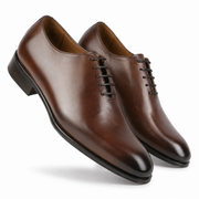 Brown Wholecut Oxford – Premium Leather