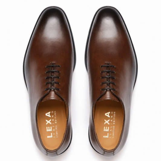 Brown Wholecut Oxford – Premium Leather