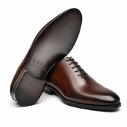 Brown Wholecut Oxford – Premium Leather
