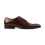 Burgundy Wholecut Oxford Shoes for Men – Premium Leather