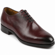 Burgundy Wholecut Oxford Shoes for Men – Premium Leather