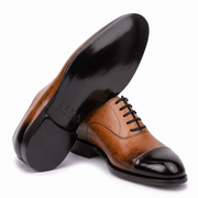 Classic Handmade Shiny Leather Oxford Shoes