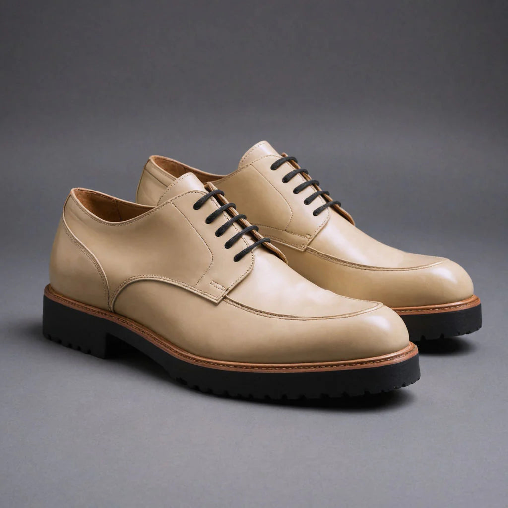 Leather Orion Chunky Derby Shoes